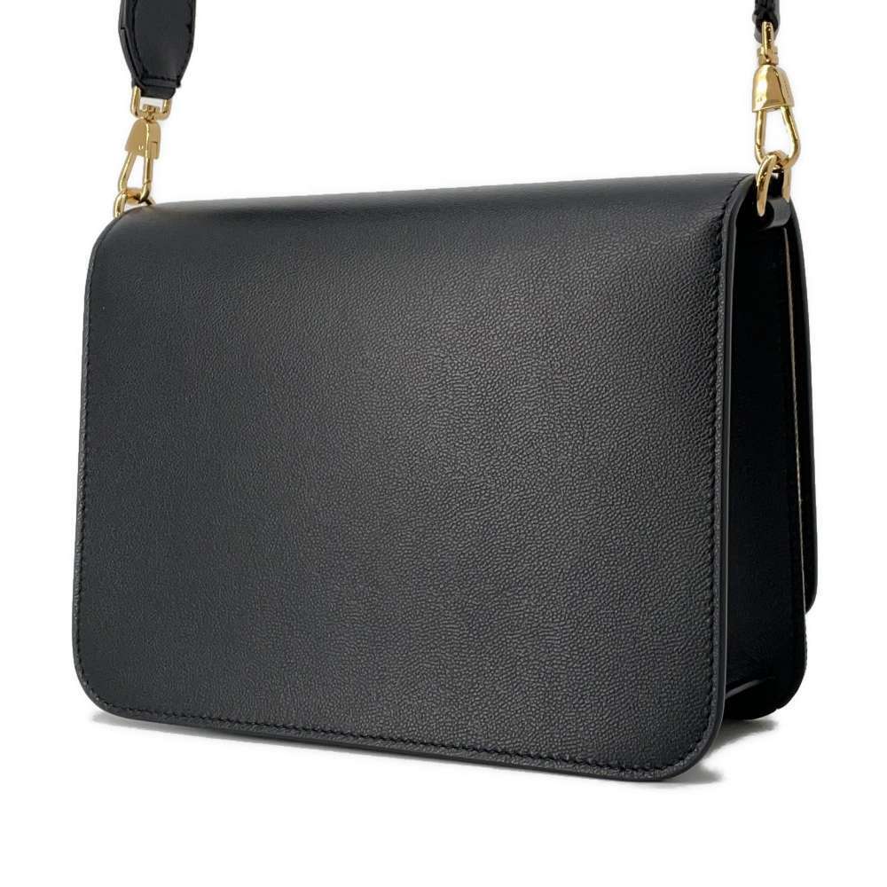 Burberry Shoulder Bag Checkered Canvas Black - Picture 2 of 10